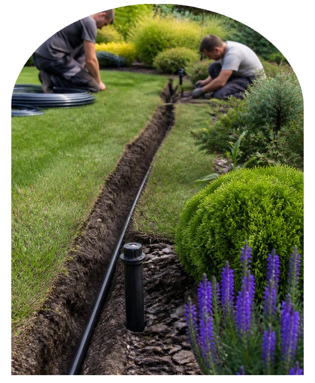 Проектирование и монтаж системы автополива для участка в Саранске